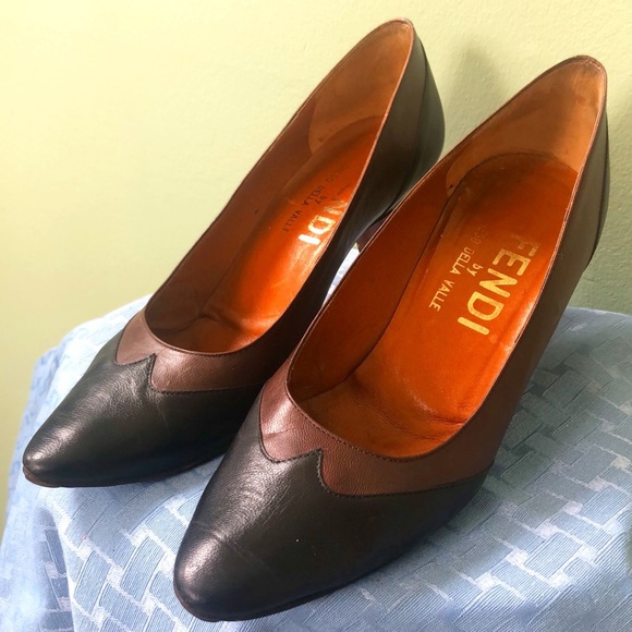 Fendi Shoes - Fendi Women's Black & Brown Shoes